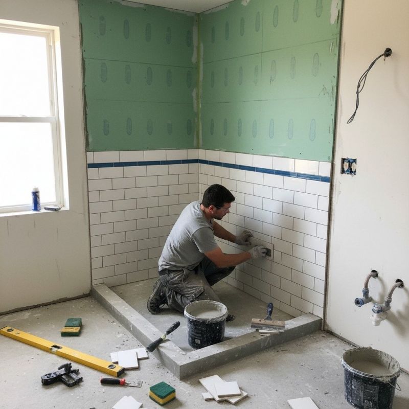 Bathroom Tile Installation