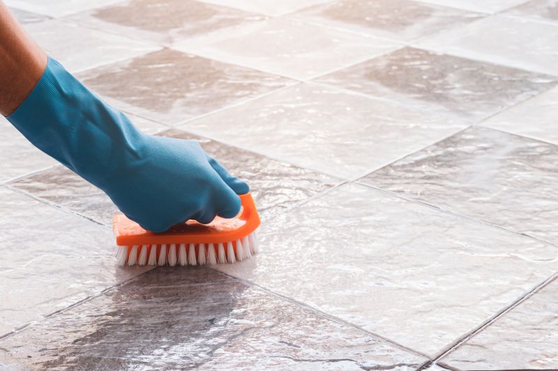 Tile Cleaning Process